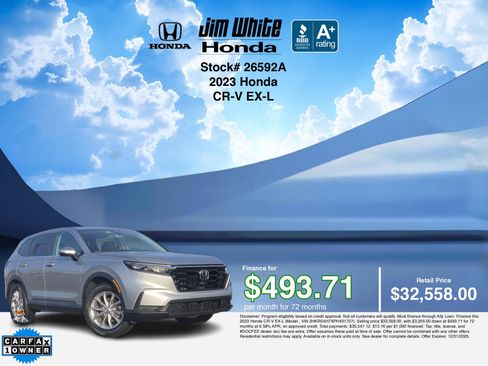 Certified 2023 Honda CR-V EX-L image 3