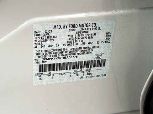Used 2024 Ford Edge Titanium w/ Titanium Elite Package AWD/4WD image 36