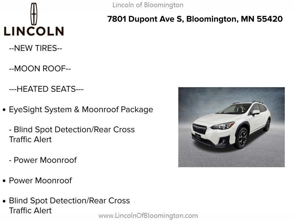 Used 2019 Subaru Crosstrek 2.0i Premium AWD/4WD image 5