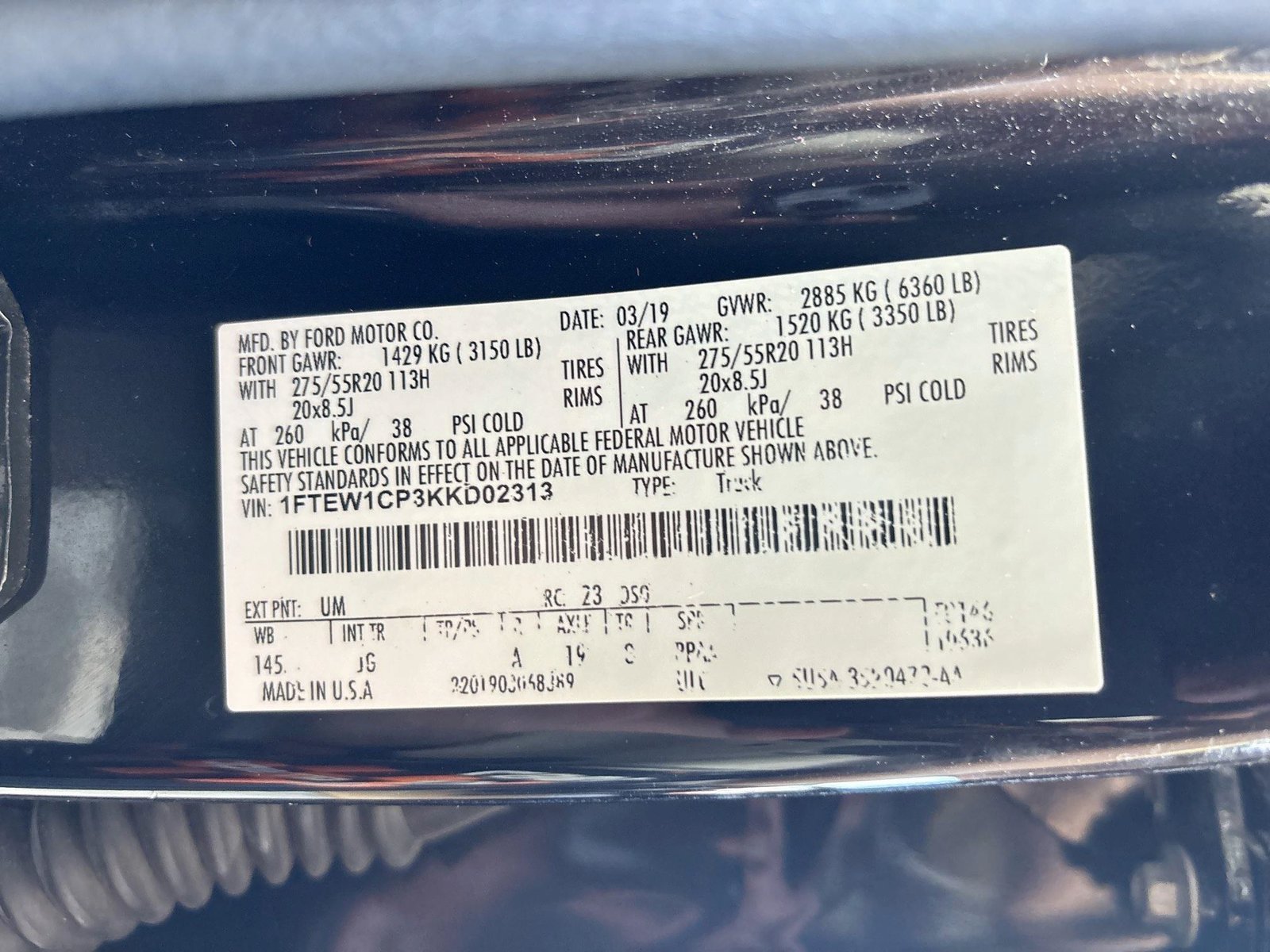 Used 2019 Ford F150 2WD SuperCrew image 28