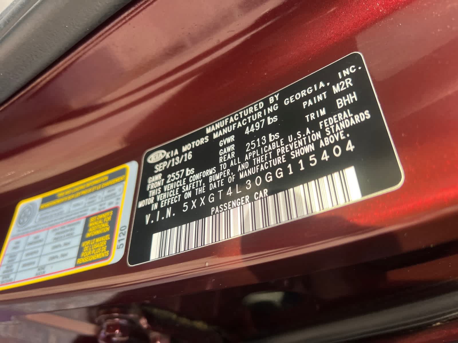 Used 2016 Kia Optima LX FWD image 18