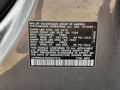 Used 2021 Volkswagen Atlas SE FWD image 14