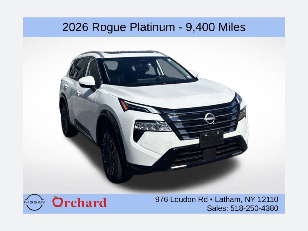Certified 2026 Nissan Rogue Platinum w/ Platinum Premium Package AWD/4WD 360° Tour