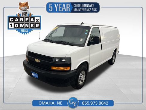 Used 2022 Chevrolet Express 2500 w/ Driver Convenience Package RWD image 1