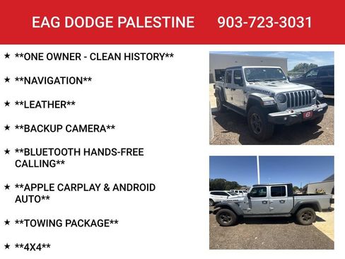 Used 2022 Jeep Gladiator Rubicon w/ Trailer Tow Package AWD/4WD image 4