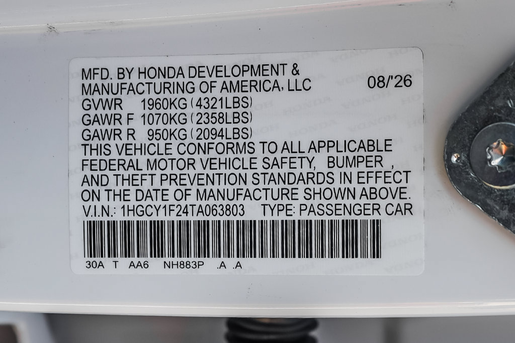 New 2026 Honda Accord LX image 14