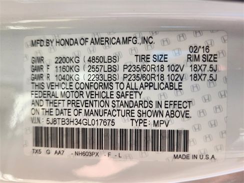 Used 2016 Acura RDX FWD image 33