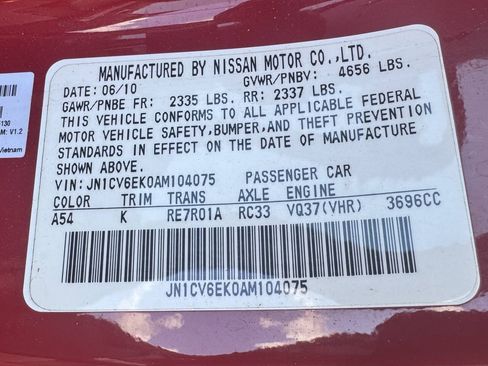 Used 2010 INFINITI G37 Journey w/ Premium Pkg RWD image 16