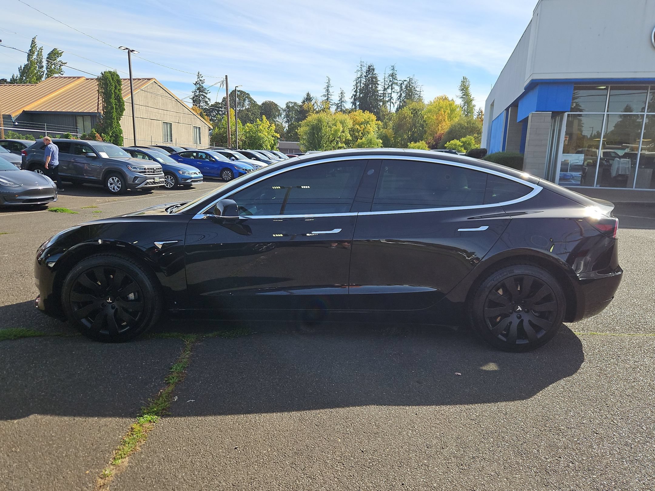 Used 2019 Tesla Model 3 Long Range AWD/4WD image 2