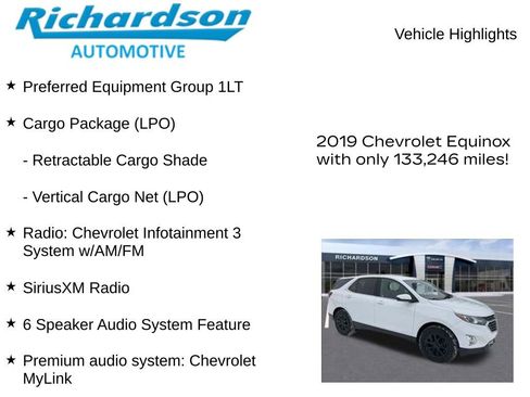 Used 2019 Chevrolet Equinox LT w/ LPO, Cargo Package image 11