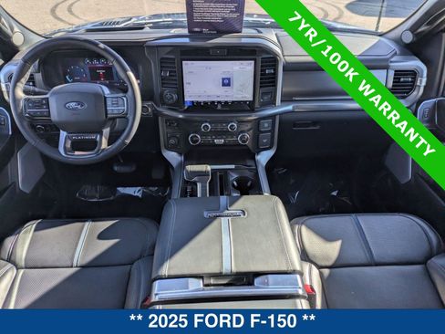 Certified 2025 Ford F150 Platinum w/ Equipment Group 702A High image 21