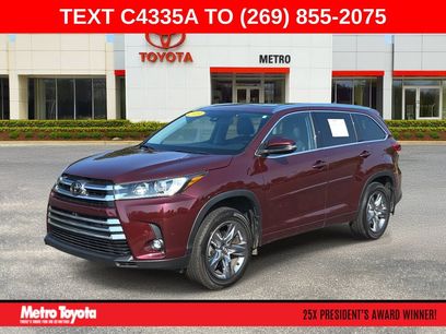 Certified 2019 Toyota Highlander Limited Platinum
