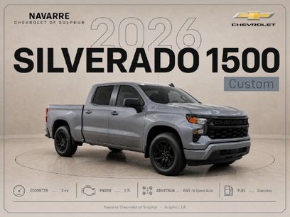 New 2026 Chevrolet Silverado 1500 Custom