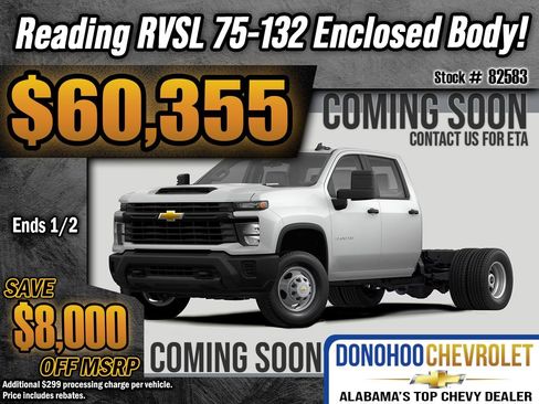 New 2025 Chevrolet Express 3500 w/ Power Convenience Package image 1