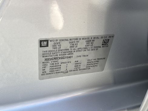 Used 2016 Chevrolet Silverado 1500 LT w/ Max Trailering Package image 31