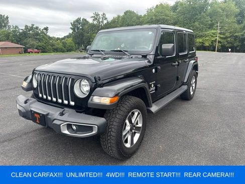 Used 2018 Jeep Wrangler Unlimited Sahara w/ Dual Top Group AWD/4WD image 1