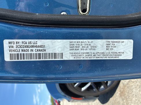 Used 2021 Dodge Charger SXT w/ Blacktop Package RWD image 39
