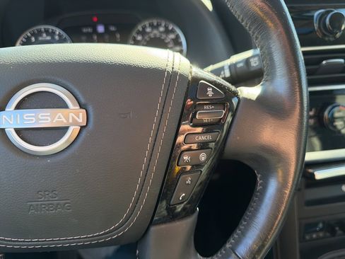 Used 2021 Nissan Armada Platinum w/ Captain's Chairs Package image 50