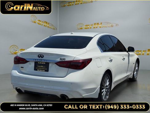 Used 2018 INFINITI Q50 Luxe w/ Sensory Package (Luxe) AWD/4WD image 5