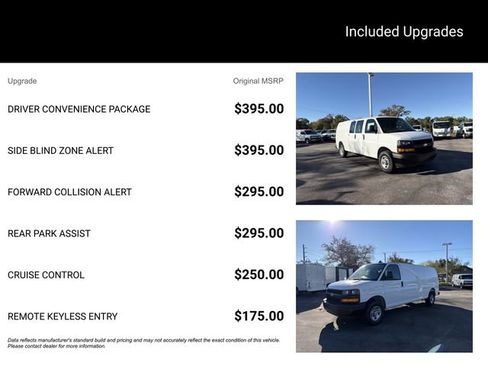 New 2025 Chevrolet Express 2500 Extended w/ Driver Convenience Package RWD image 14