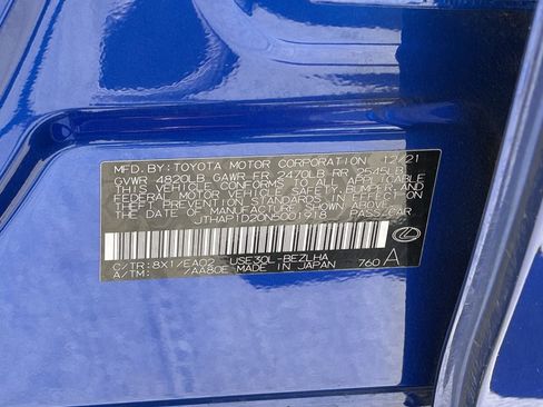 Used 2022 Lexus IS 500 RWD image 15