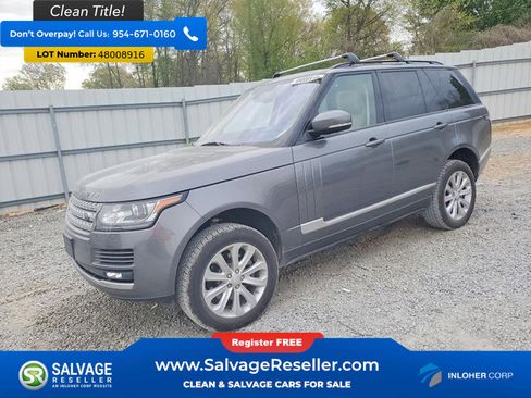 Used 2016 Land Rover Range Rover HSE image 1