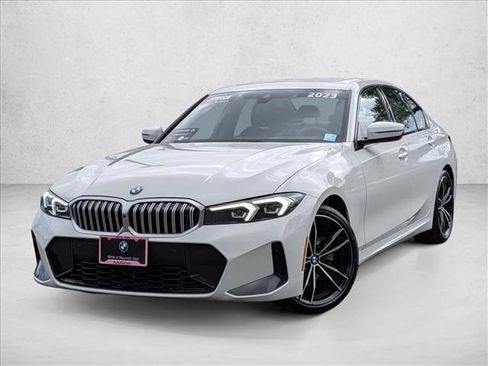 Certified 2023 BMW 330i Sedan w/ M Sport Package RWD image 1