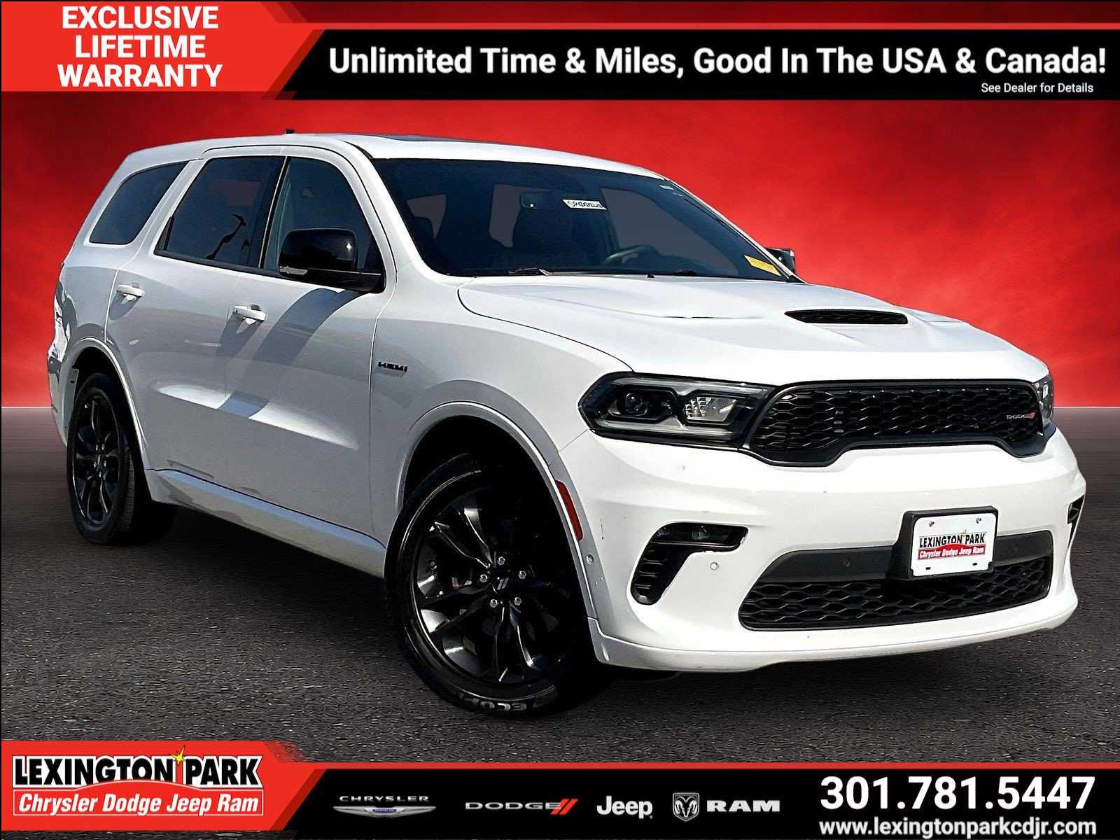 Used 2022 Dodge Durango R/T w/ Blacktop Package AWD/4WD image 1