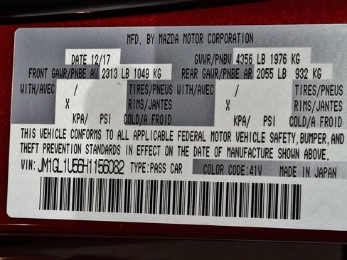Used 2017 MAZDA MAZDA6 Sport FWD image 52