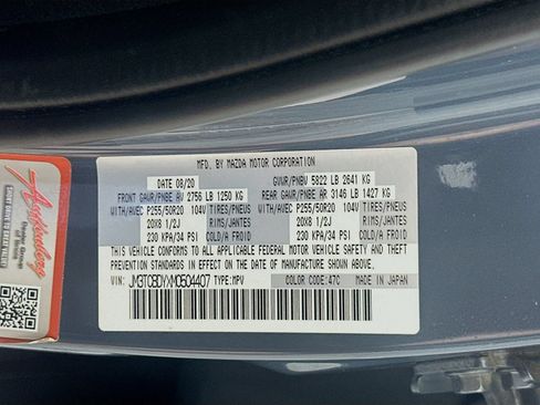 Used 2021 MAZDA CX-9 Carbon Edition AWD/4WD image 34