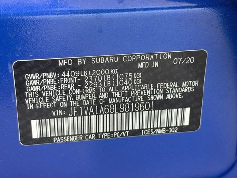 Used 2020 Subaru WRX AWD/4WD image 29