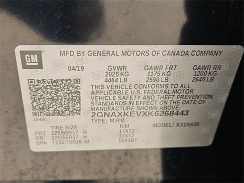 Used 2019 Chevrolet Equinox LT image 30