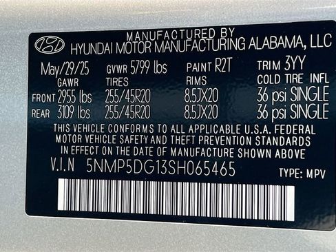 New 2025 Hyundai Santa Fe Calligraphy AWD/4WD image 19