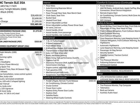 Certified 2022 GMC Terrain SLE w/ Driver Convenience Package image 6