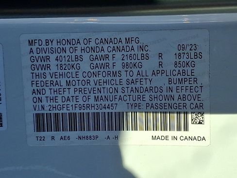 Used 2024 Honda Civic Touring image 29