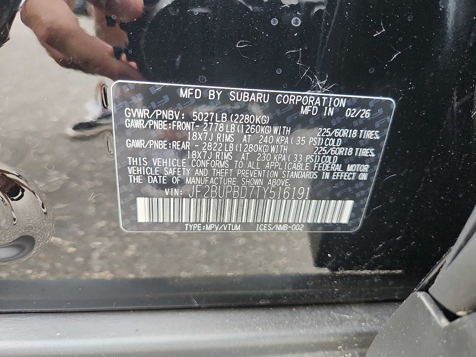 New 2026 Subaru Outback Premium AWD/4WD image 9