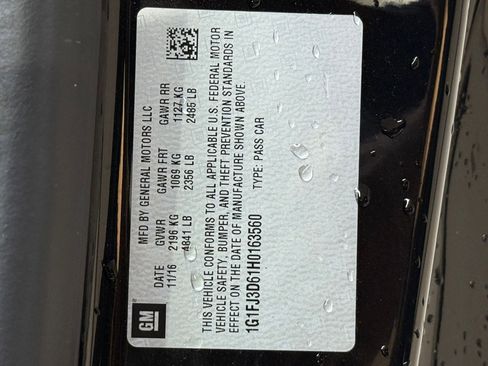 Used 2017 Chevrolet Camaro ZL1 image 53