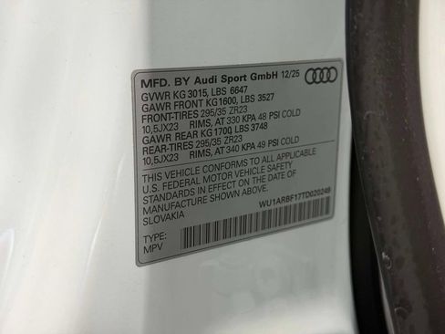 New 2026 Audi RS Q8 performance AWD/4WD image 11