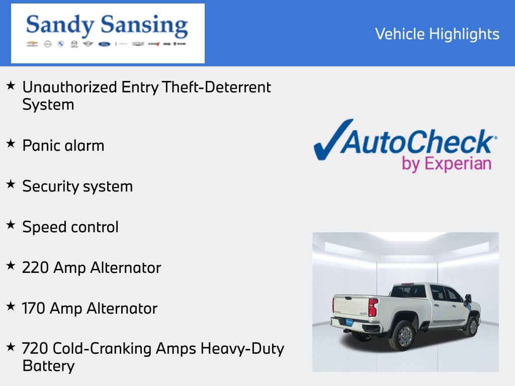 Used 2025 Chevrolet Silverado 2500 High Country w/ High Country Premium Package AWD/4WD image 7