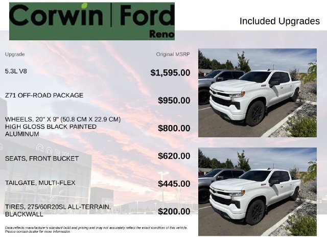 Used 2023 Chevrolet Silverado 1500 RST w/ Z71 Off-Road Package AWD/4WD image 3
