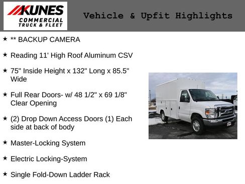 New 2025 Ford E-350 and Econoline 350 Super Duty w/ Power Equipment Group image 3