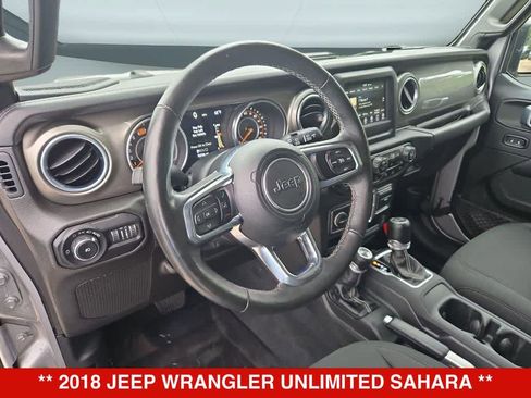 Used 2018 Jeep Wrangler Unlimited Sahara w/ Dual Top Group AWD/4WD image 2