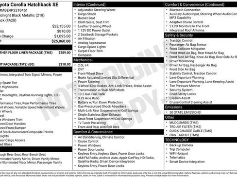 Used 2023 Toyota Corolla SE image 45