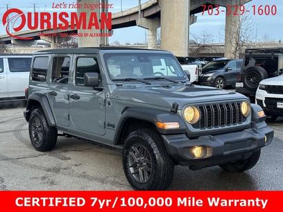 Used 2024 Jeep Wrangler Sport S