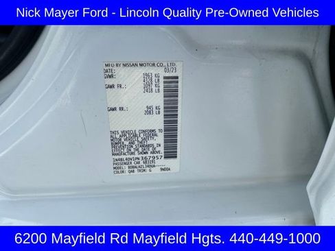 Used 2023 Nissan Altima 2.5 SV image 23