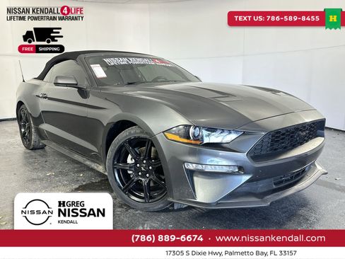 Used 2019 Ford Mustang Convertible w/ Equipment Group 101A image 1