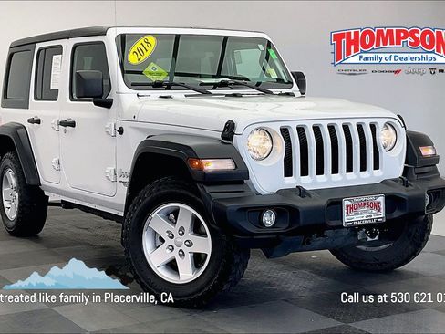 Used 2018 Jeep Wrangler Unlimited Sport S AWD/4WD image 1