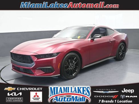 Used 2025 Ford Mustang Coupe w/ Mustang Nite Pony Package RWD image 1