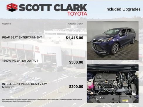 Used 2021 Toyota Sienna Platinum FWD image 4