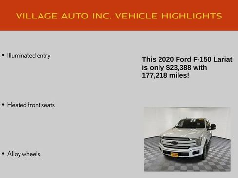 Used 2020 Ford F150 Lariat w/ Equipment Group 502A Luxury image 35